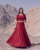 Unstitched Crimson Elan