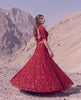 Unstitched Crimson Elan