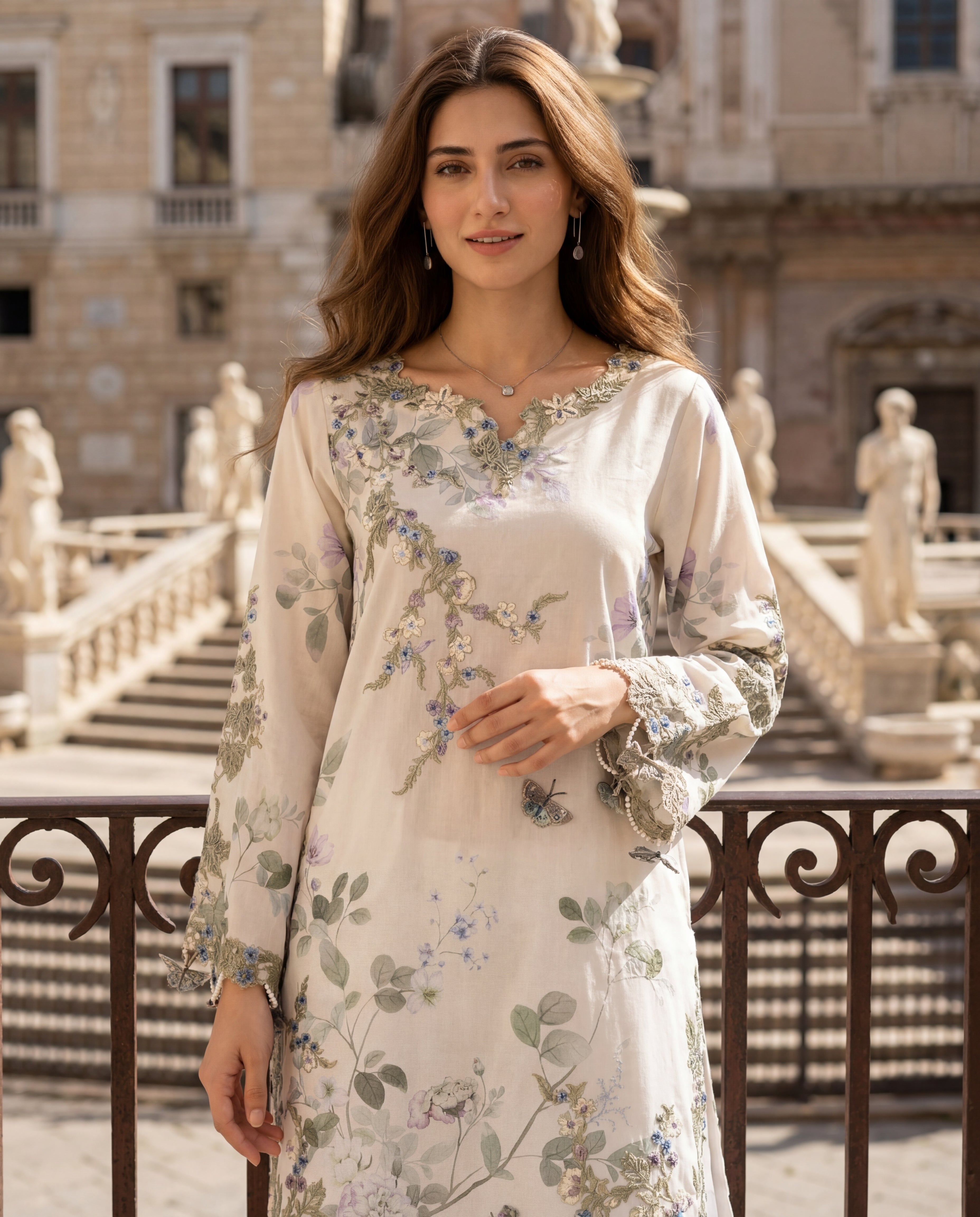 Ethereal Flora Cutwork (RTW 2PC)
