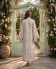 Unstitched Sage Blossom Silk Jumpsuit With Embroidered Jacket