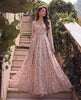 Unstitched Aurelle Net Embroidered Maxi