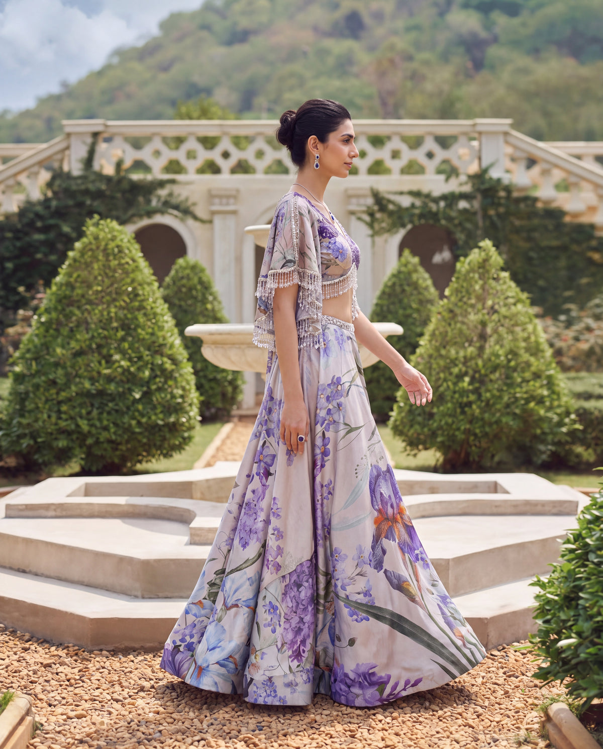 Iris Bloom Lehenga Set