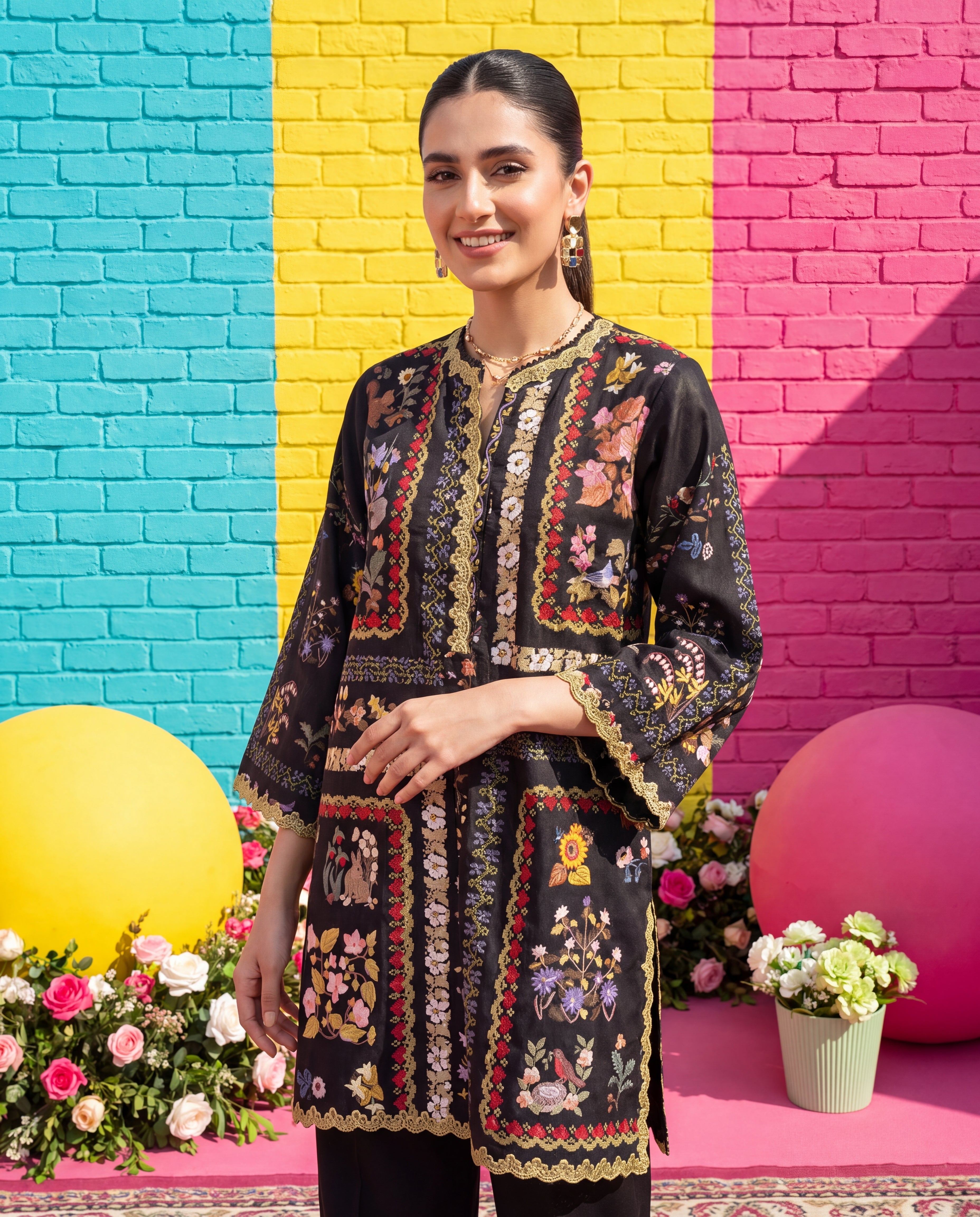 Floral Mosaic (RTW 1PC)
