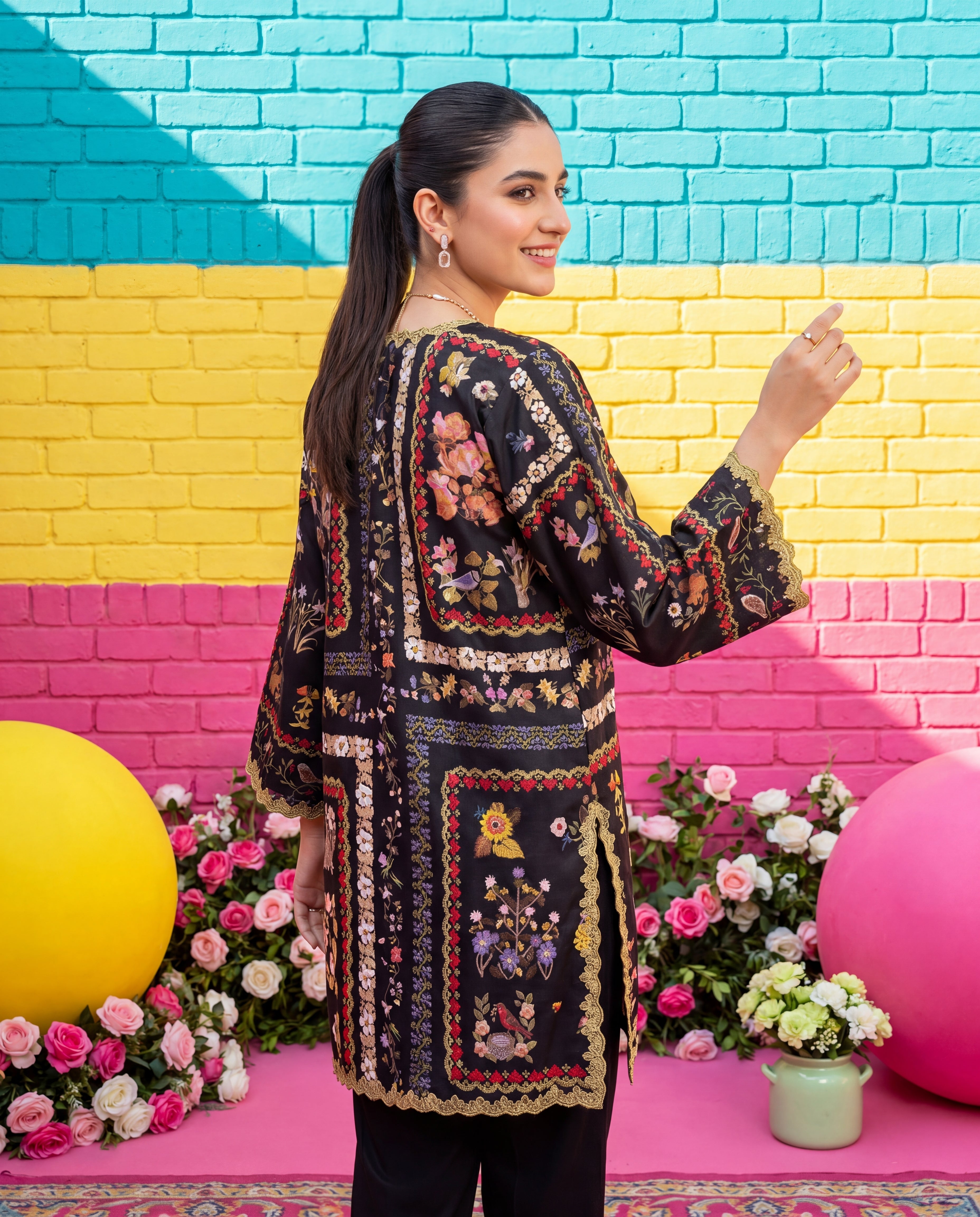 Floral Mosaic (RTW 1PC)