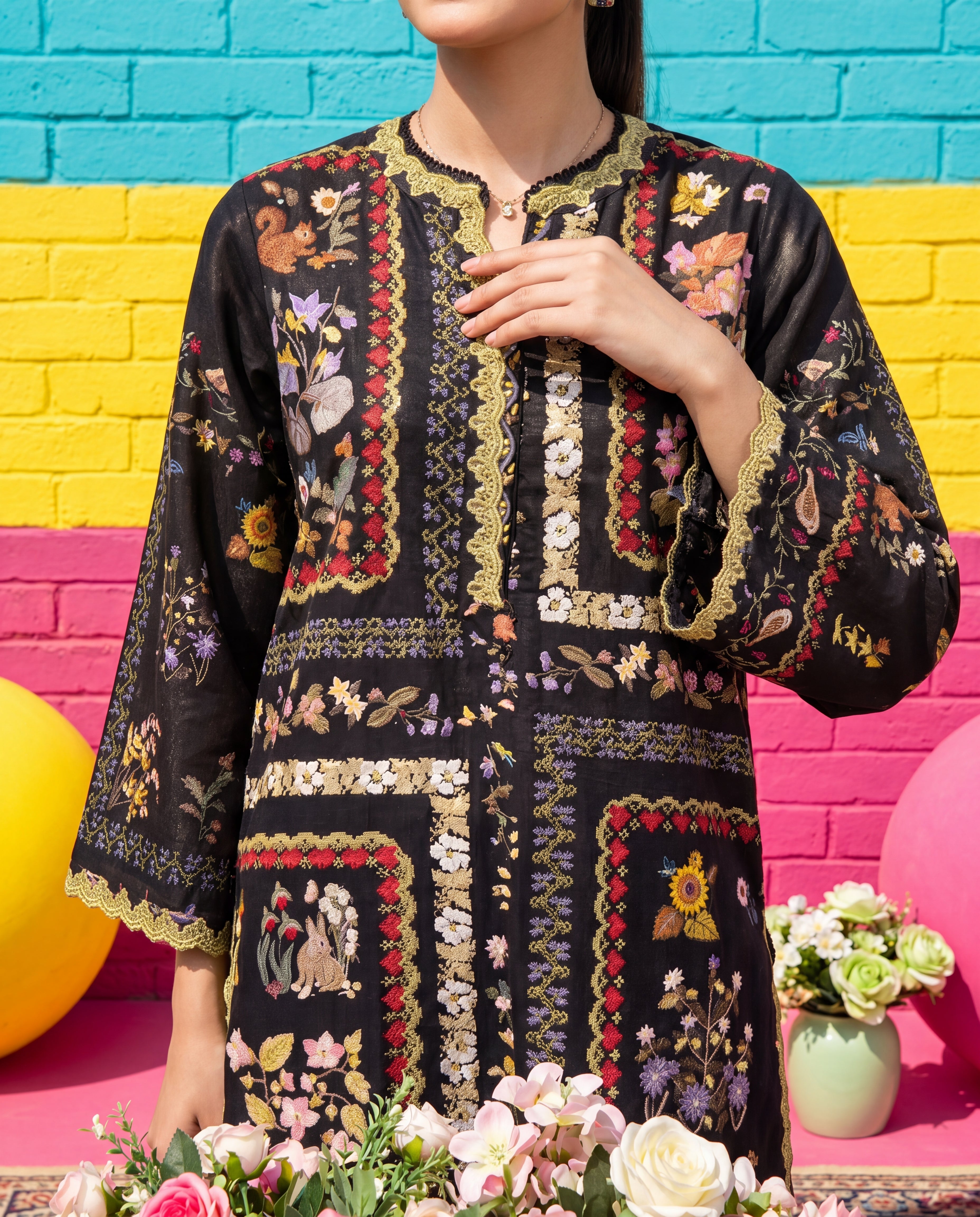 Floral Mosaic (RTW 1PC)