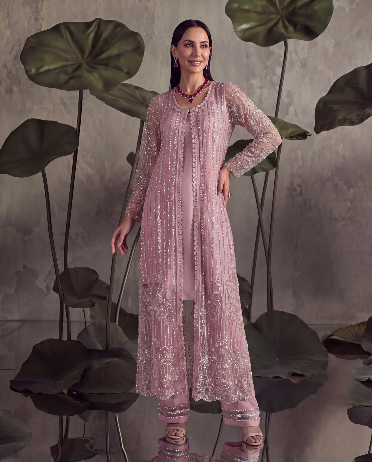 Rose Celeste Jacket set (RTW)