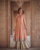 Peach Royale Anarkali