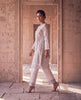 Elegant Pastel Floral Kurta Set