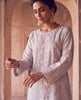Elegant Pastel Floral Kurta Set