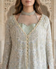 Unstitched Seraphina Mint Front Open Set