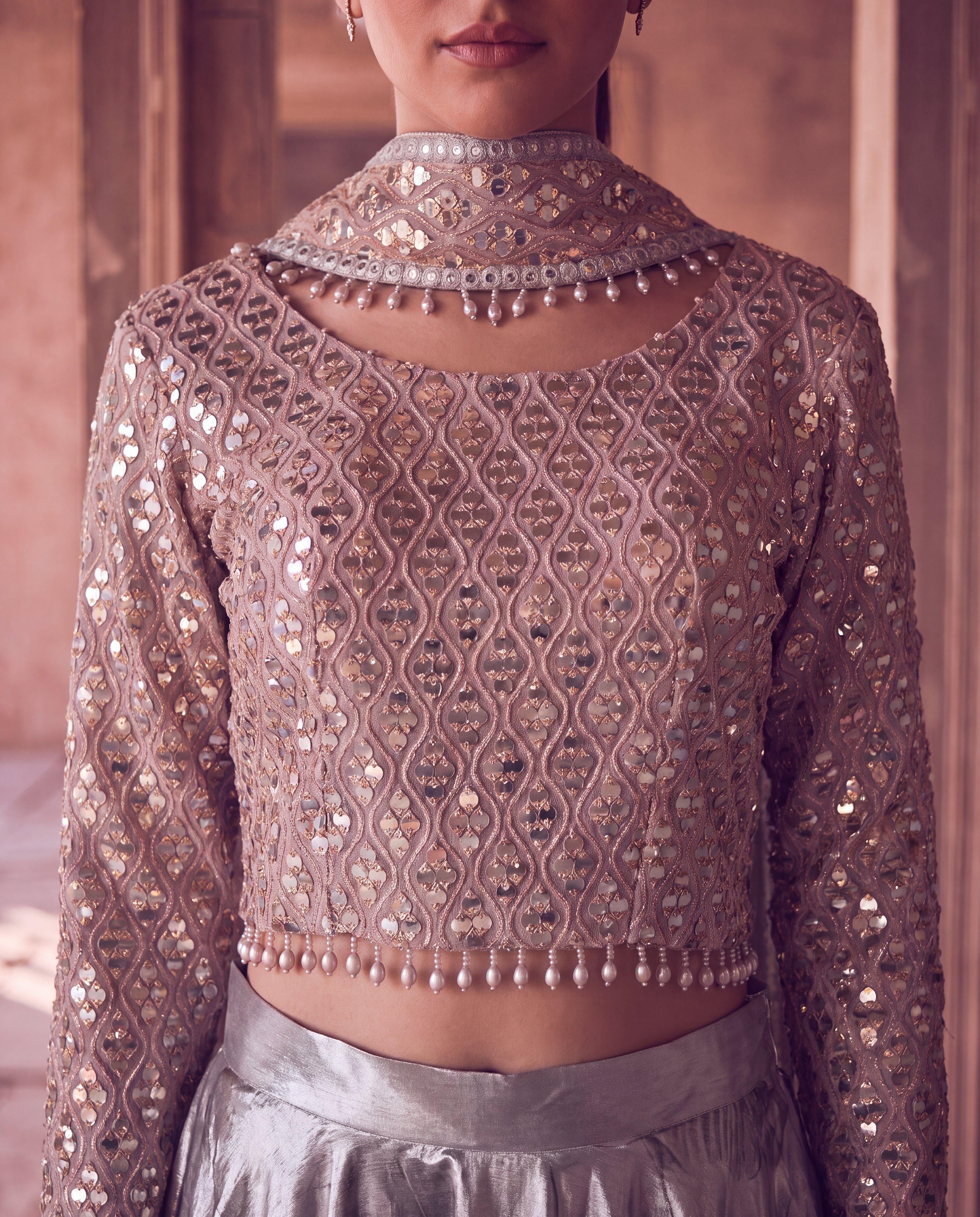 The Aria Floral Lehenga Set