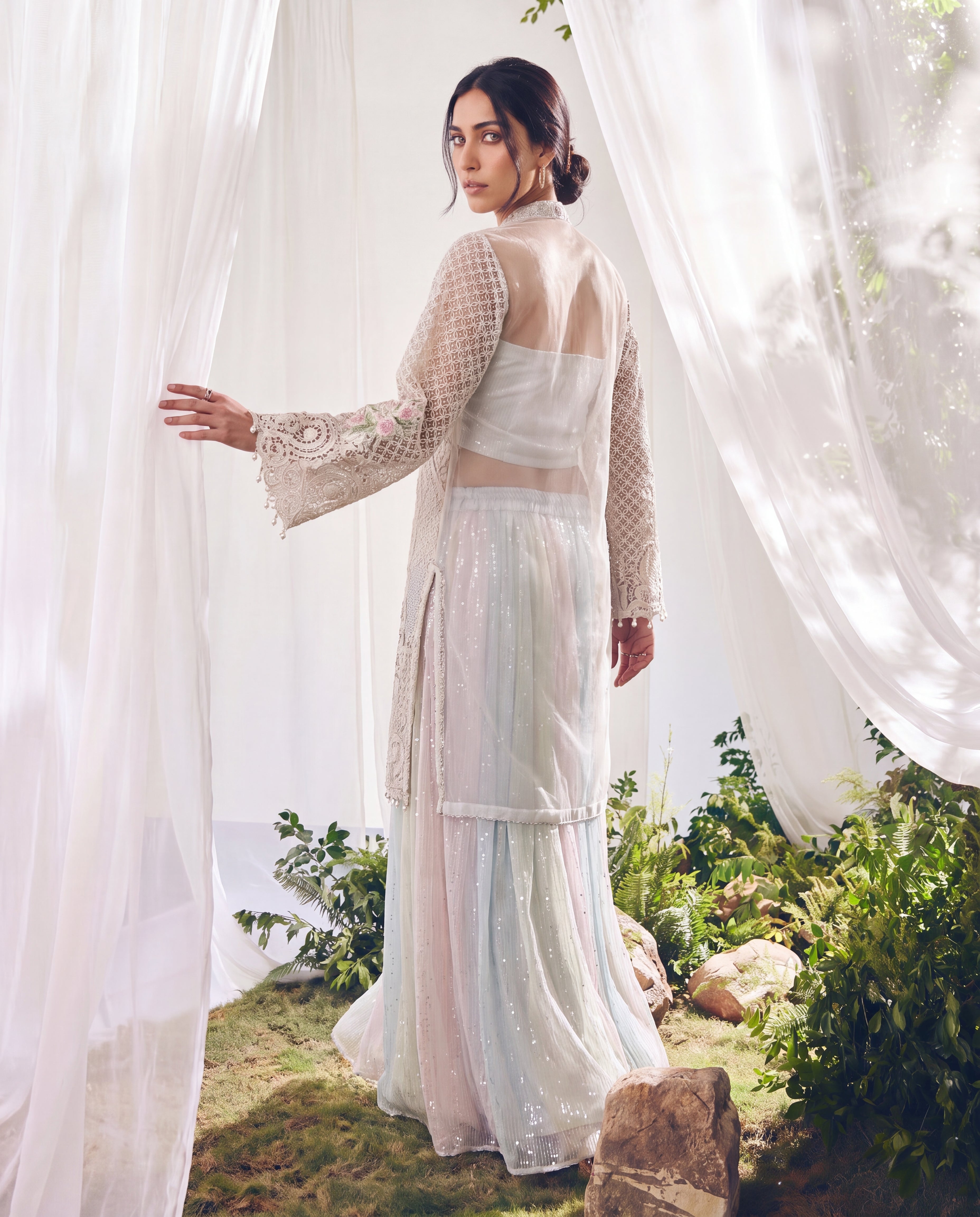 Seraphina Pastel Embroidered Set