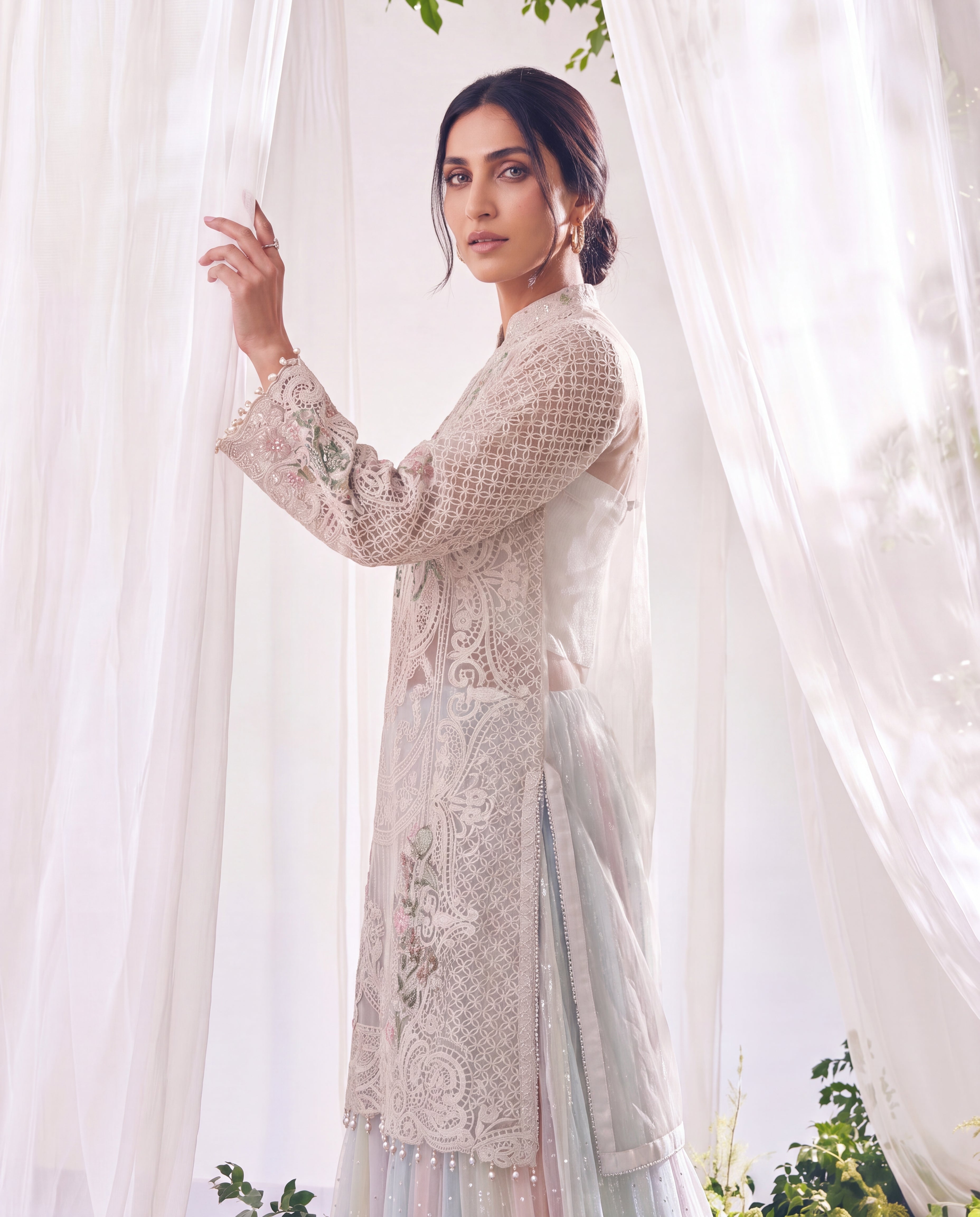 Seraphina Pastel Embroidered Set