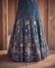 Unstitched The Midnight Monsoon Lehenga Set