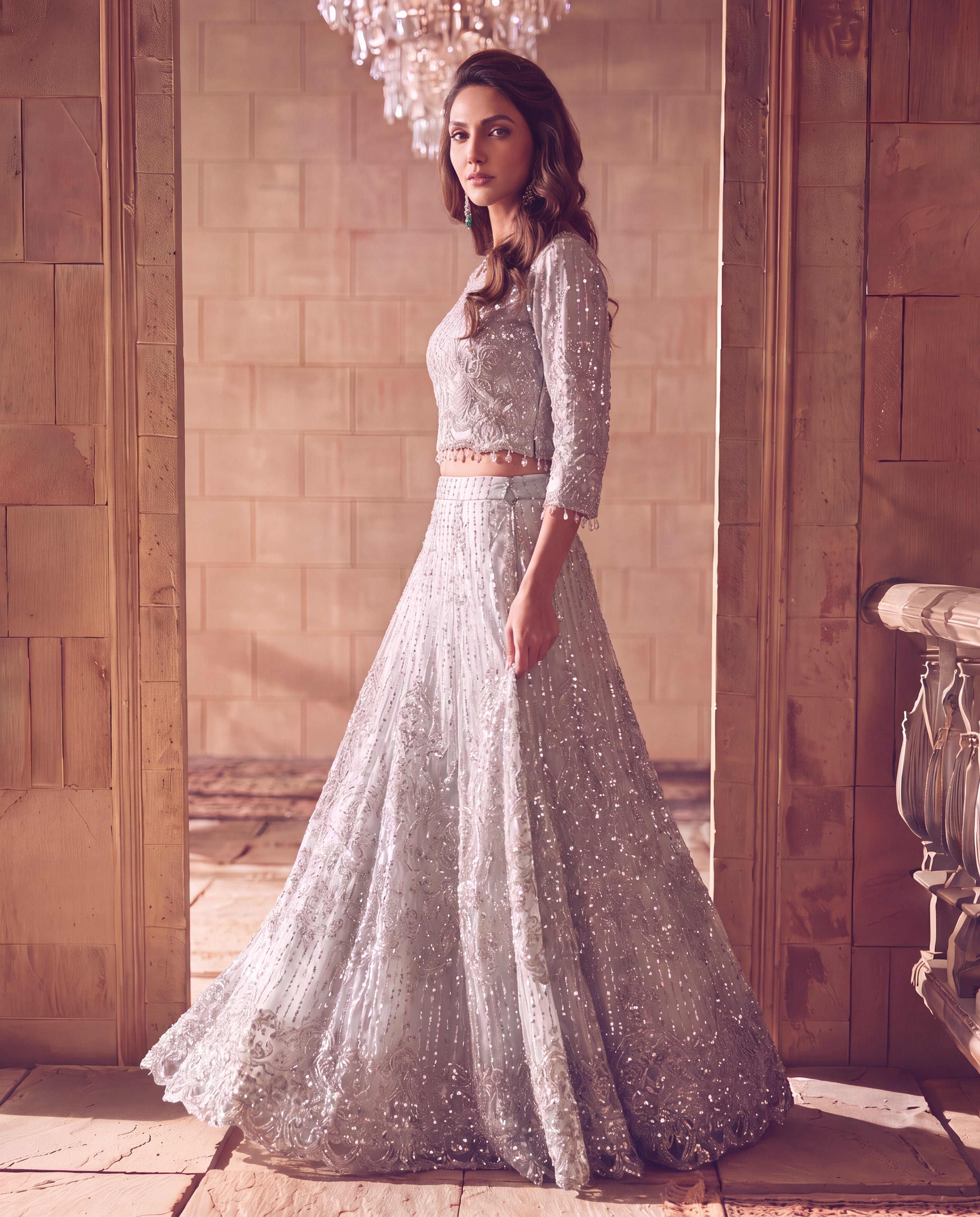Unstitched The Seraphina Lehenga Set