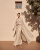 Unstitched The Champagne Shimmer Sequin Saree