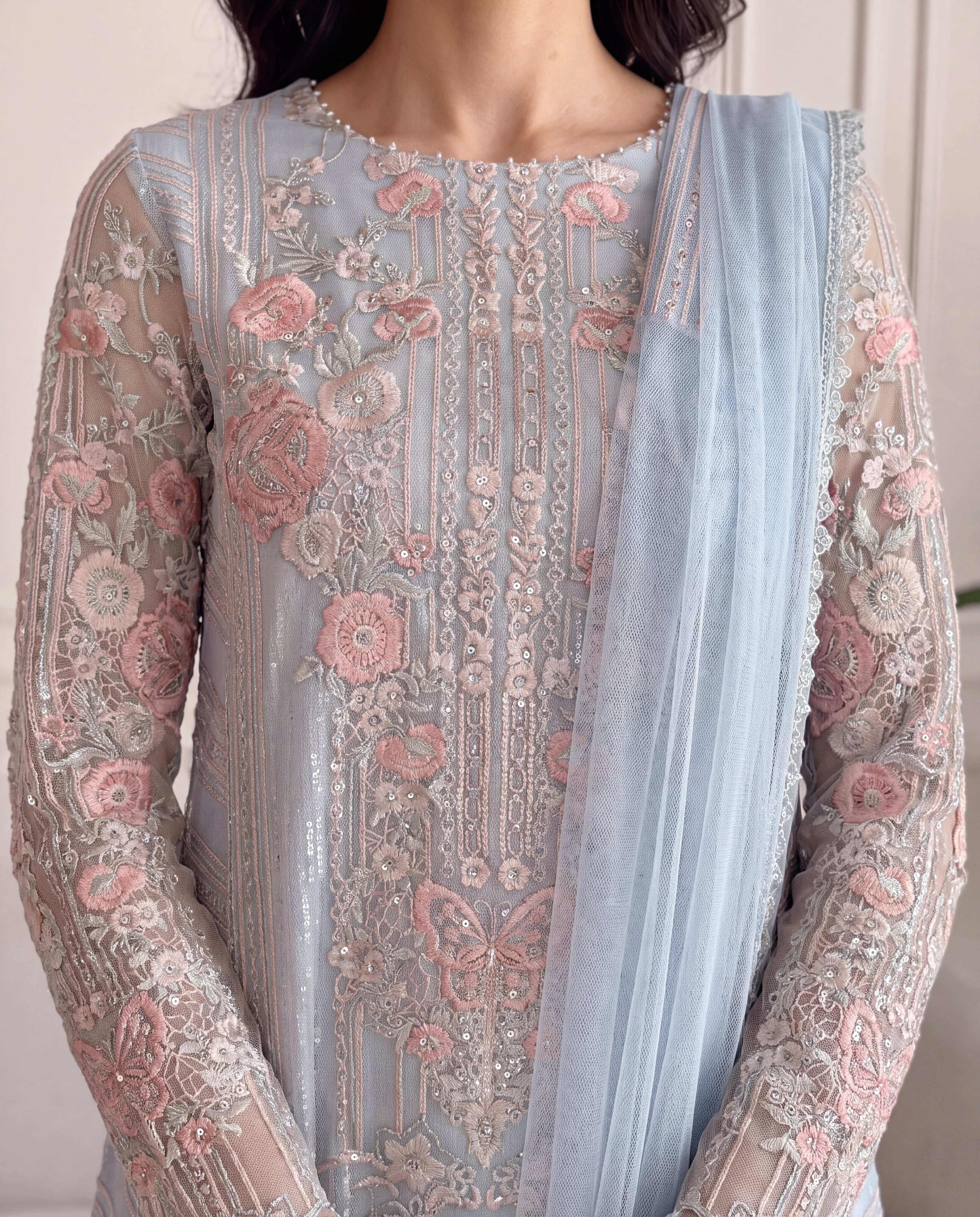 Unstitched Frosted Flora
