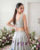 Unstitched The Mint Blossom Lehenga Set