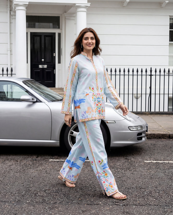 POWDER BLUE PARADISE (RTW 2PC)