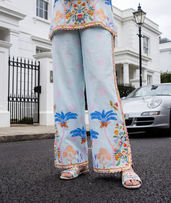 POWDER BLUE PARADISE (RTW 2PC)