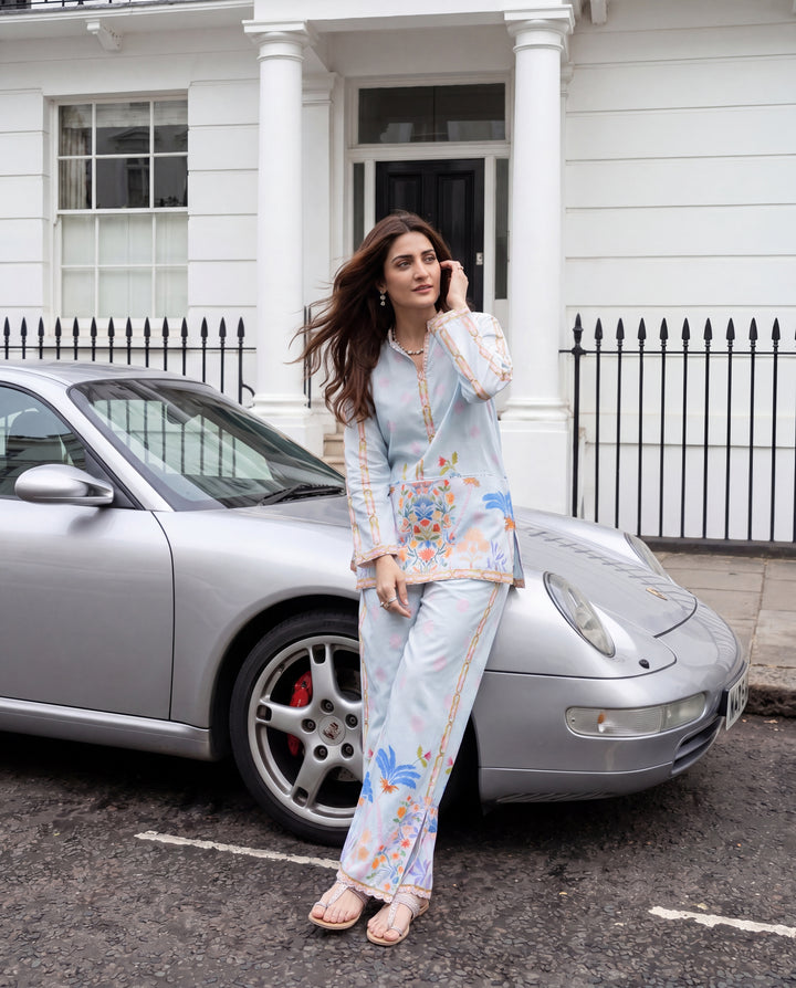 POWDER BLUE PARADISE (RTW 2PC)