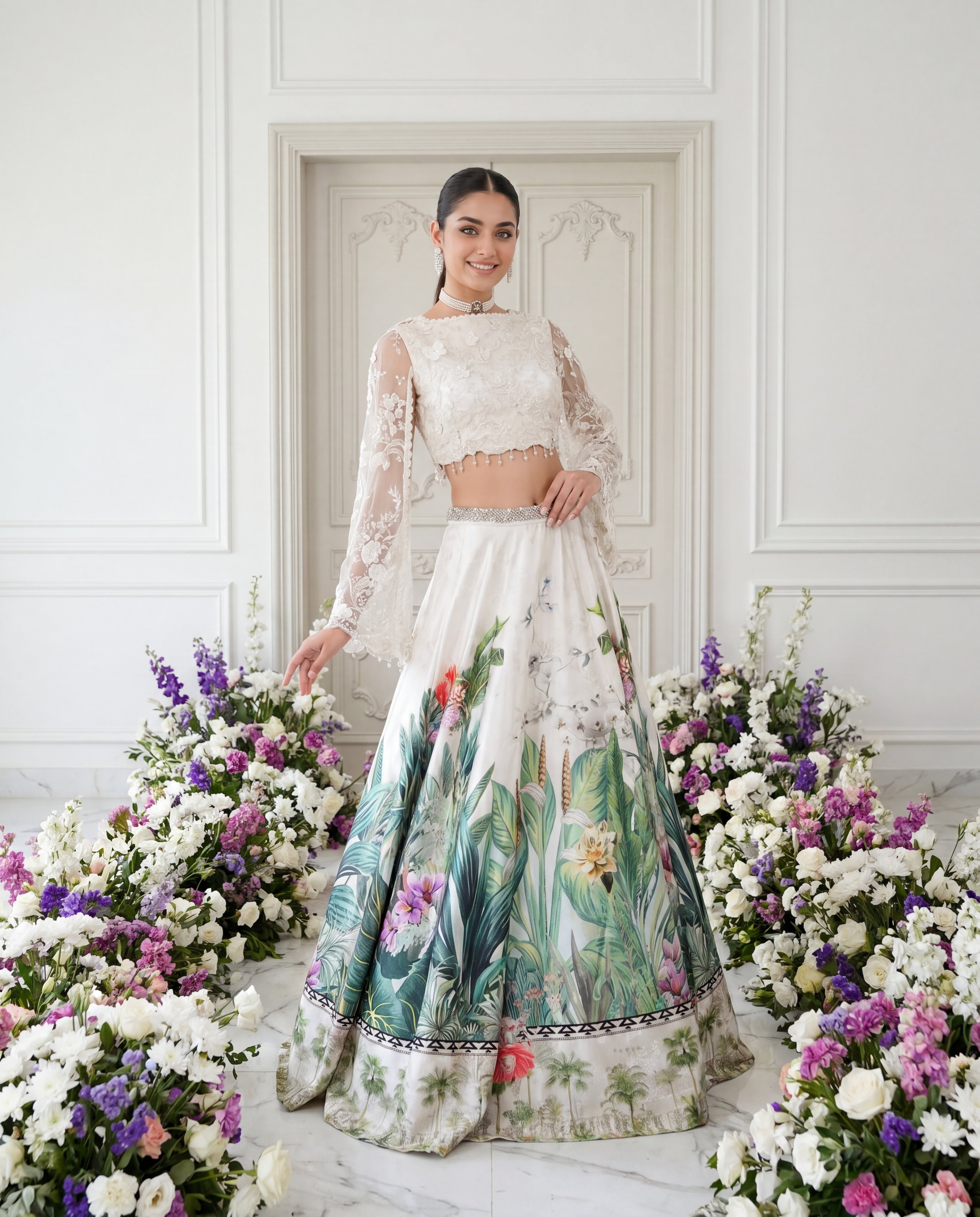 The Botanical Dream Lehenga Set