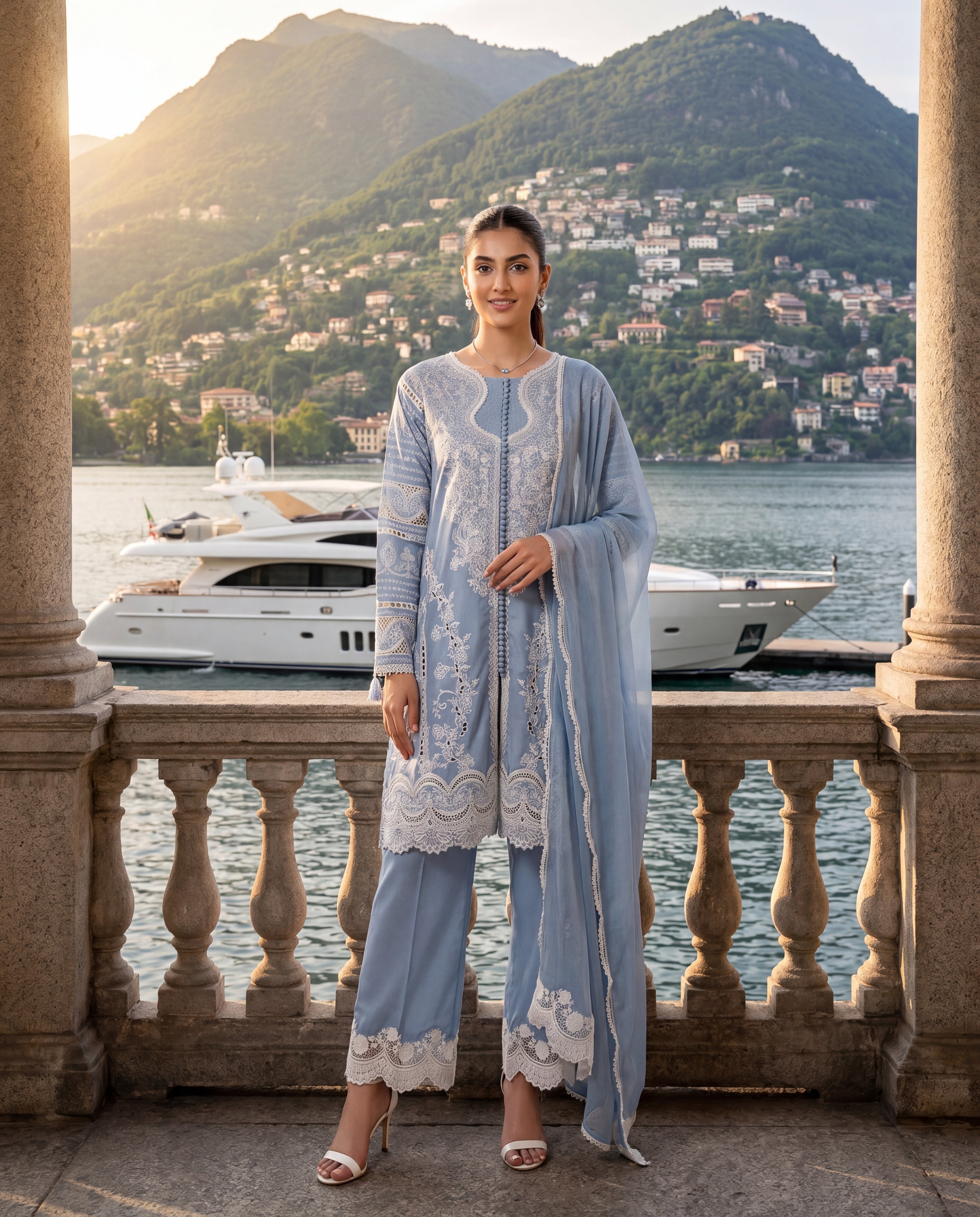 Serene Azure (RTW 3PC)