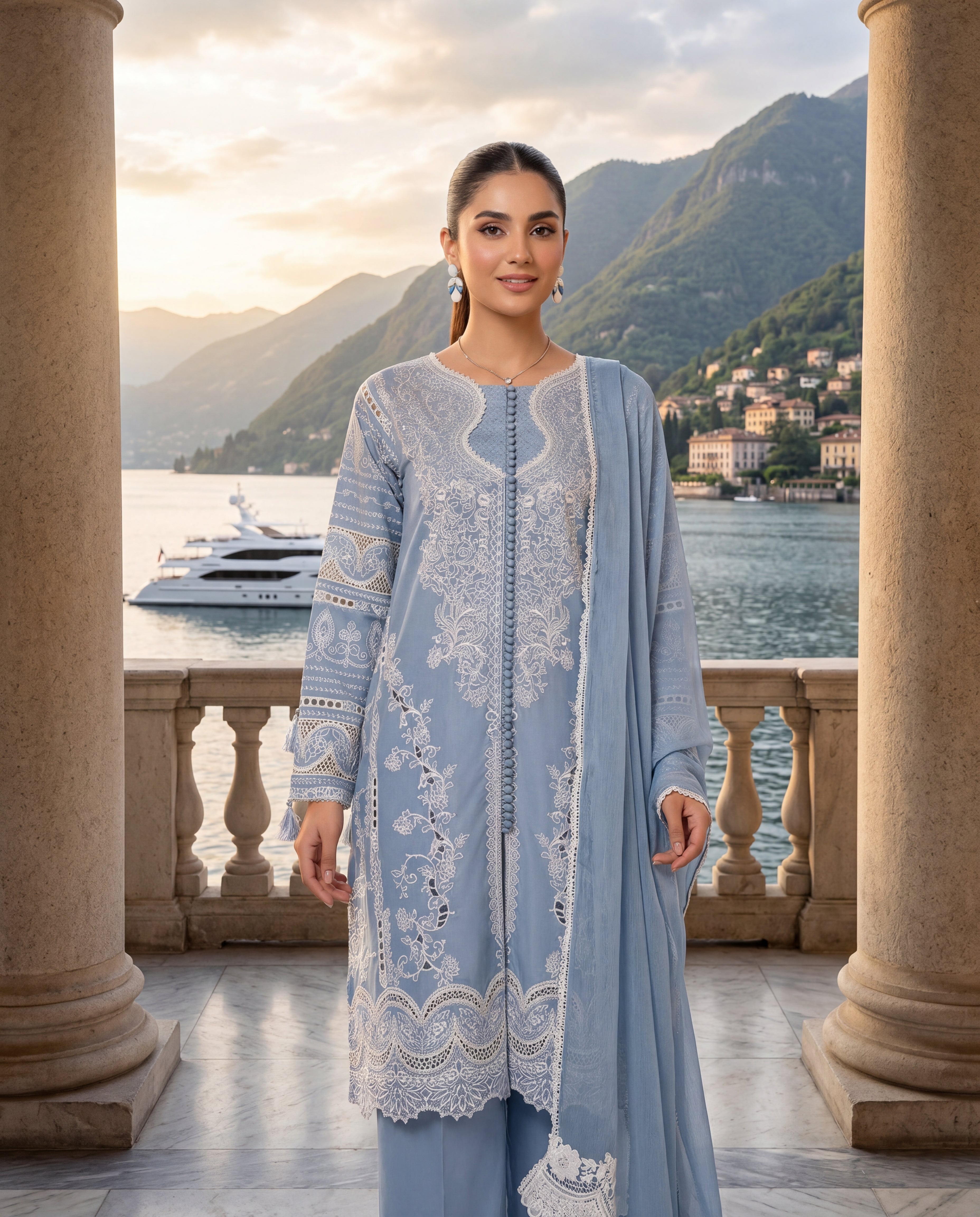 Serene Azure (RTW 3PC)