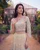 Net Embroidered Blouse with Lehenga and Dupatta (RTW)