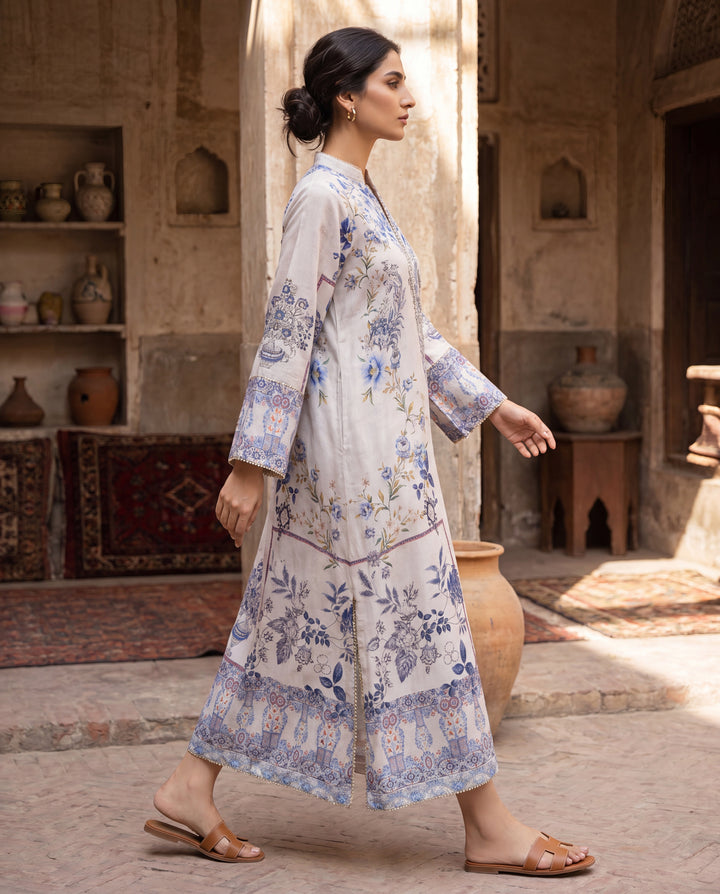 Ivory Bloom Kaftan (RTW 1PC)