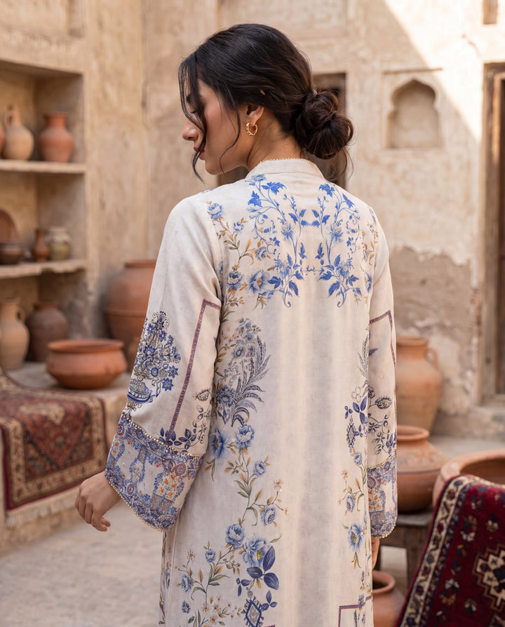 Ivory Bloom Kaftan (RTW 1PC)