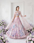 Amethyst Bloom Lehenga Set