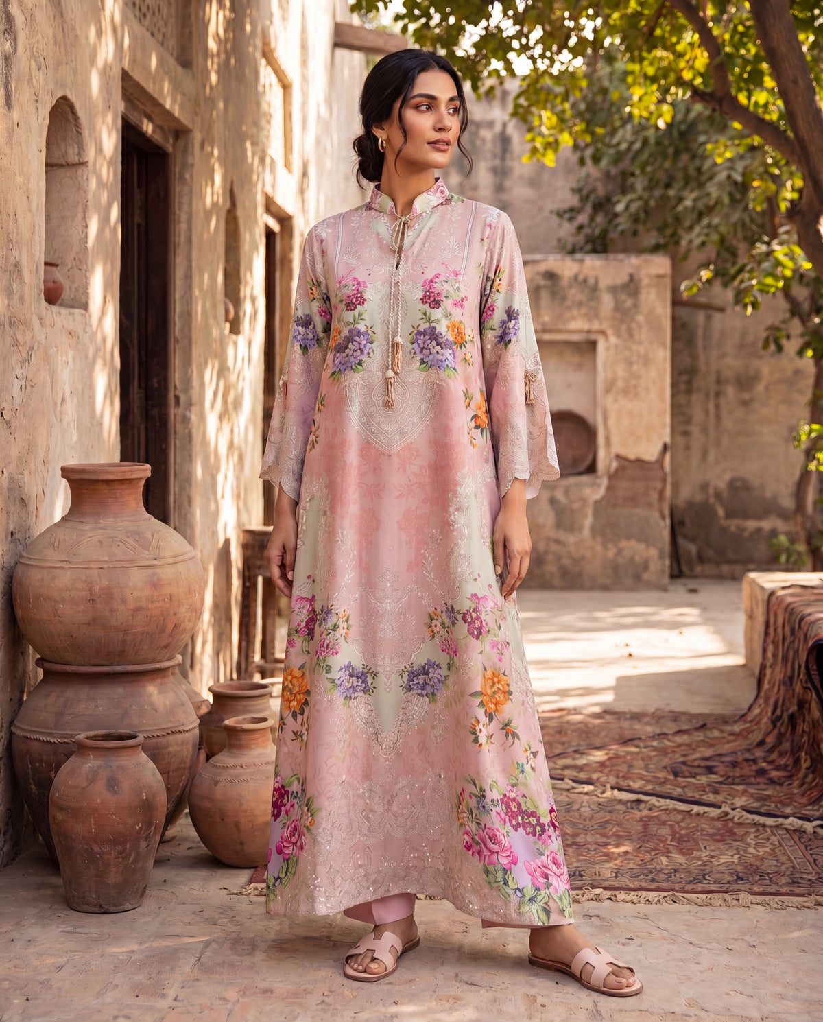Rose Amara Kaftan (RTW 1PC)