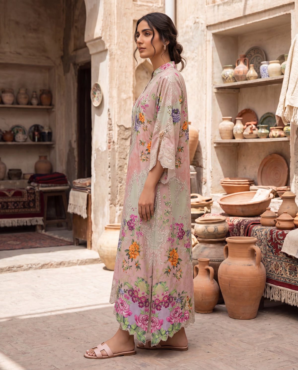 Rose Amara Kaftan (RTW 1PC)
