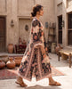 Rosewood Noir Kaftan (RTW 1PC)