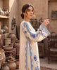 Ivory Azure kaftan (RTW 1PC)