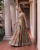 Zarnoor Floral Sheesha Lehenga Set
