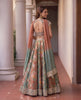 Zarnoor Floral Sheesha Lehenga Set