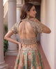 Zarnoor Floral Sheesha Lehenga Set