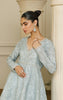 Unstitched Organza Embroidered Peplum