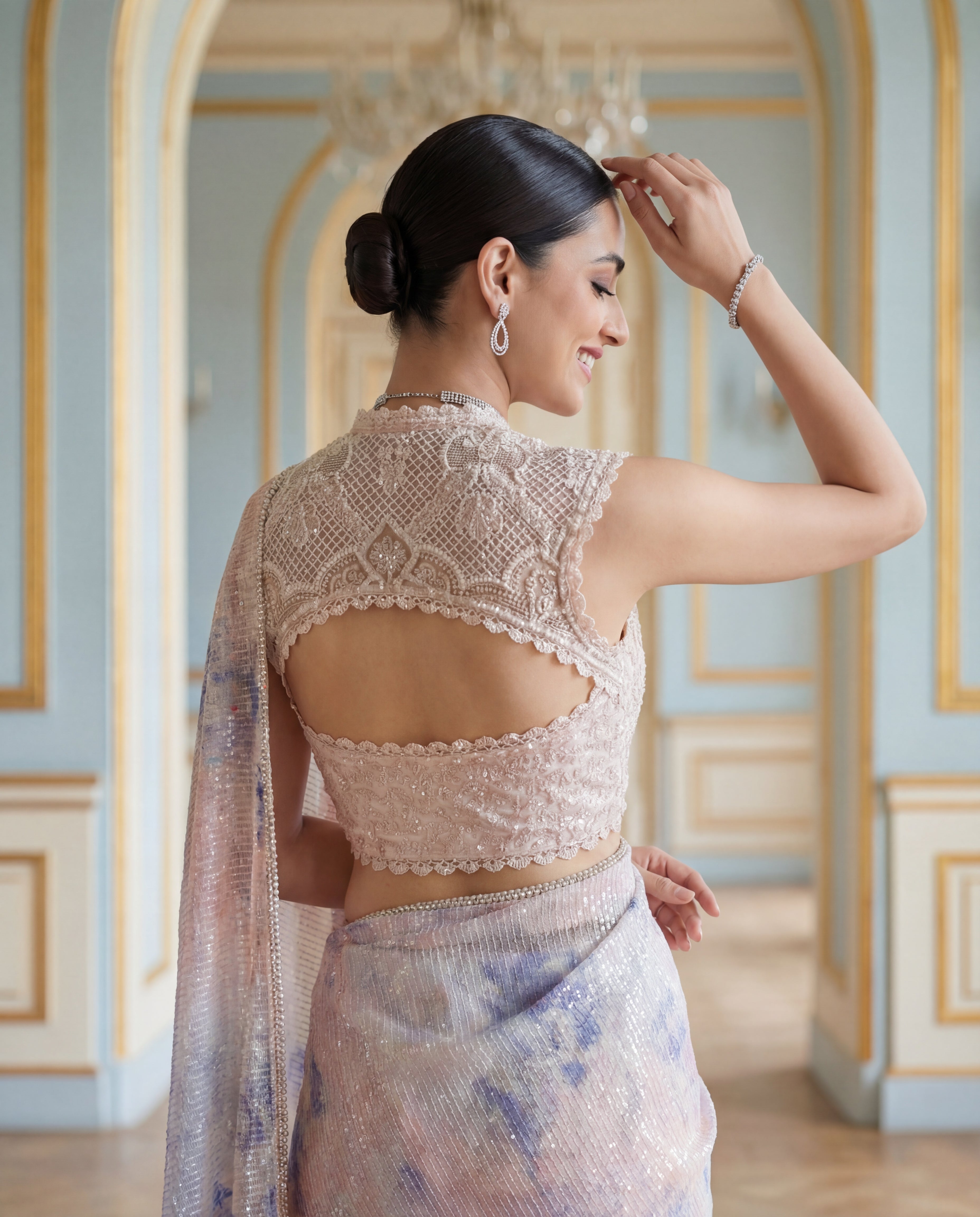 Lilac Dream Saree
