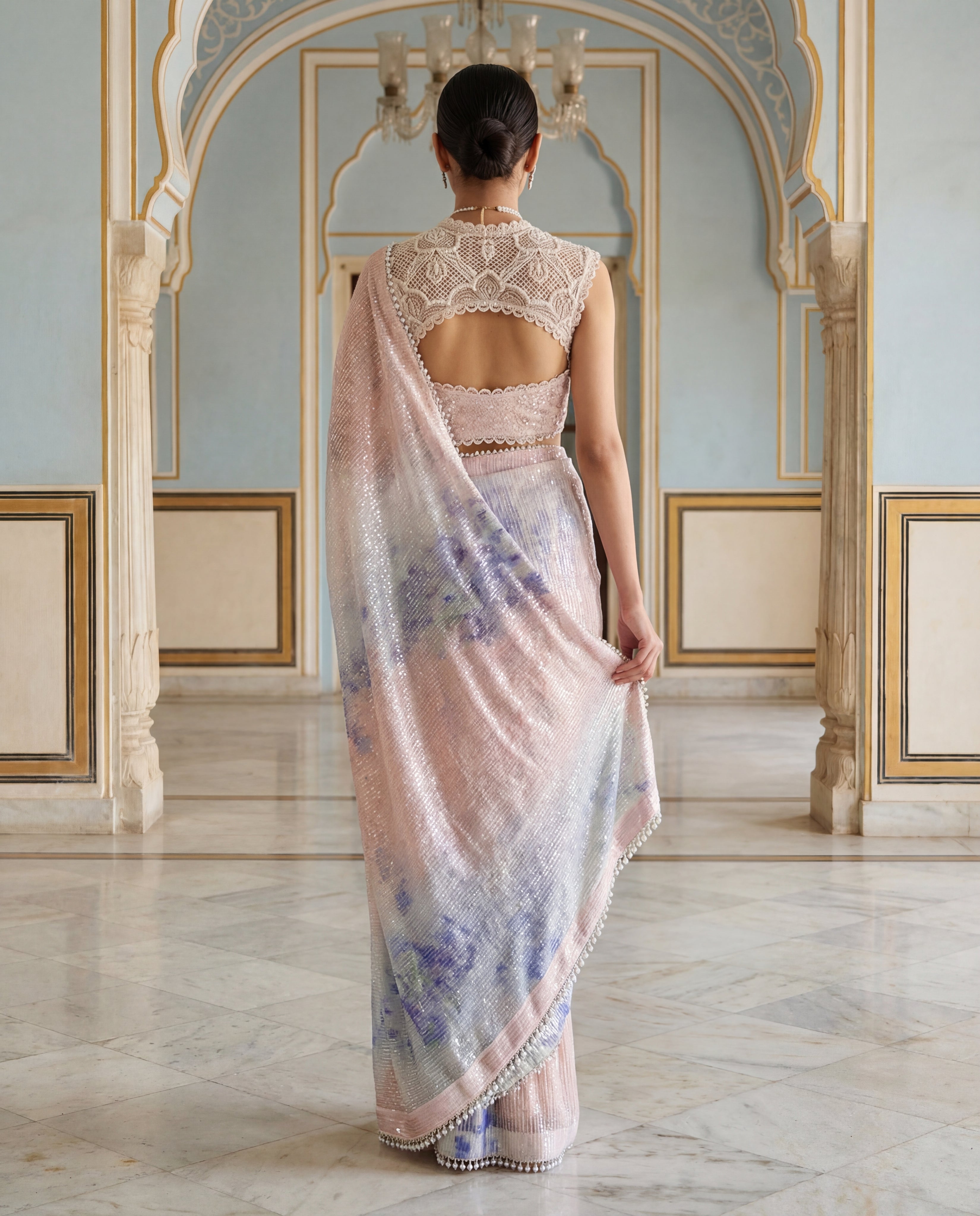 Lilac Dream Saree