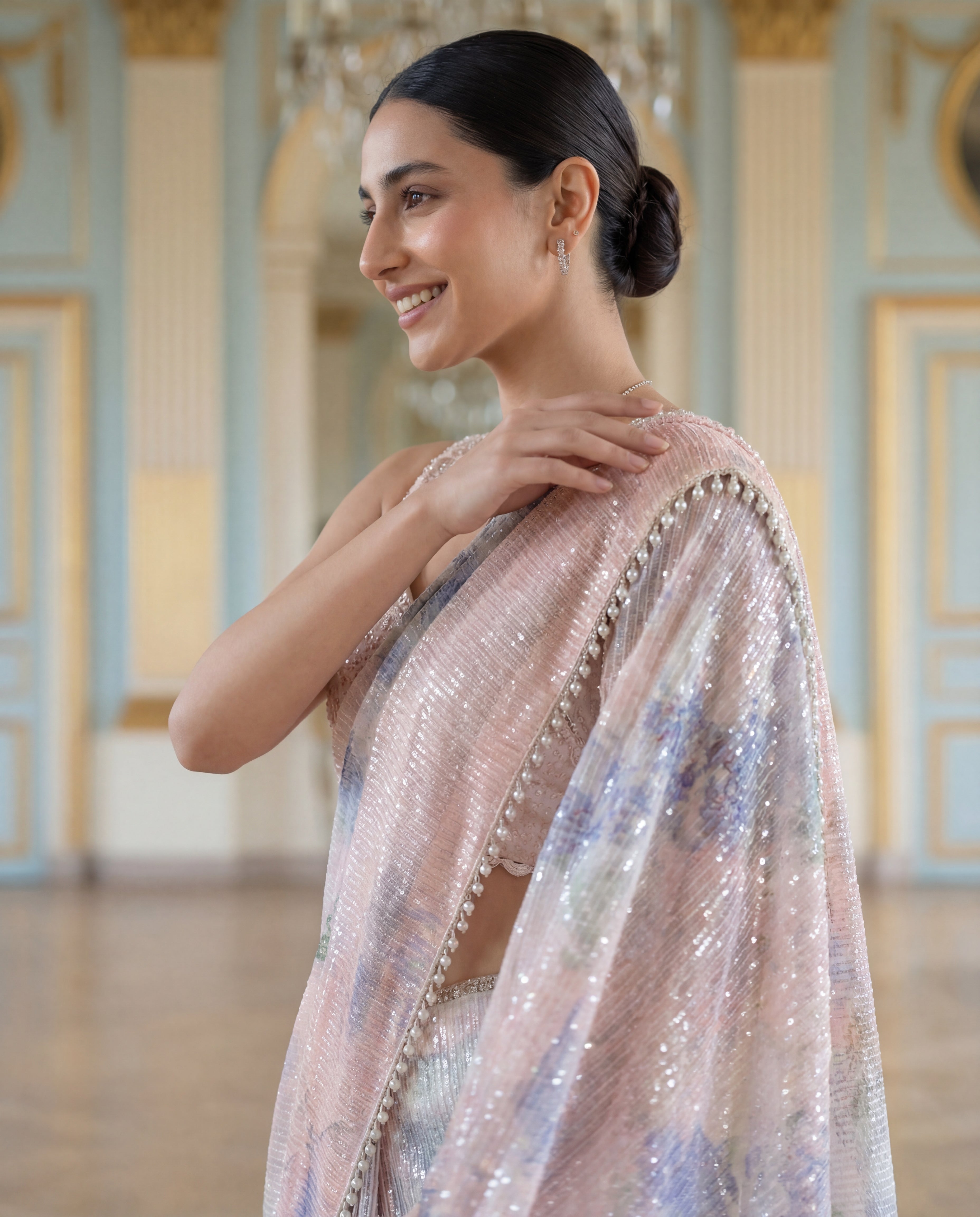 Lilac Dream Saree