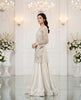 Unstitched Ethereal Pearl Attire