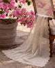 Scallop Organza Dupatta