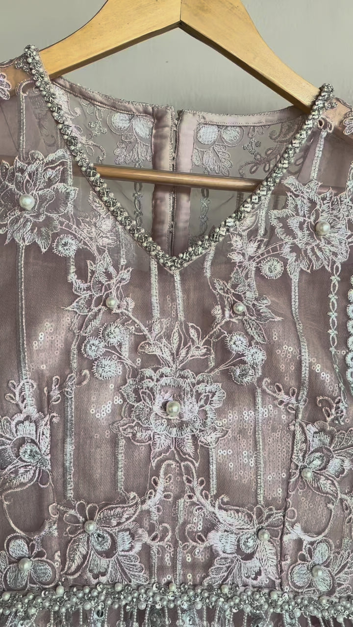 Blush Blossom Lehenga