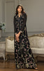 Chiffon Embroidered Long Jacket