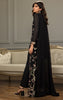 Chiffon Embroidered Long Jacket