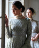 Unstitched Net Embroidered Dress