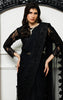 Unstitched Midnight Noir Saree